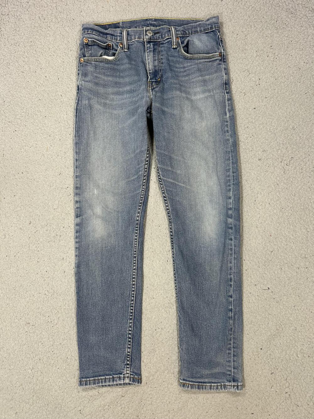 Levis 512 Jeans Mens 30x30 Blue Slim Taper Stretch Denim Medium Wash